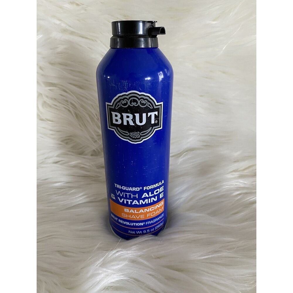 BRUT Balancing SHAVING shave cream FOAM 9.5 oz
